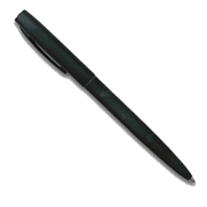 Fisher  All-Weather Tactical Black Clicker Pen Black Ink